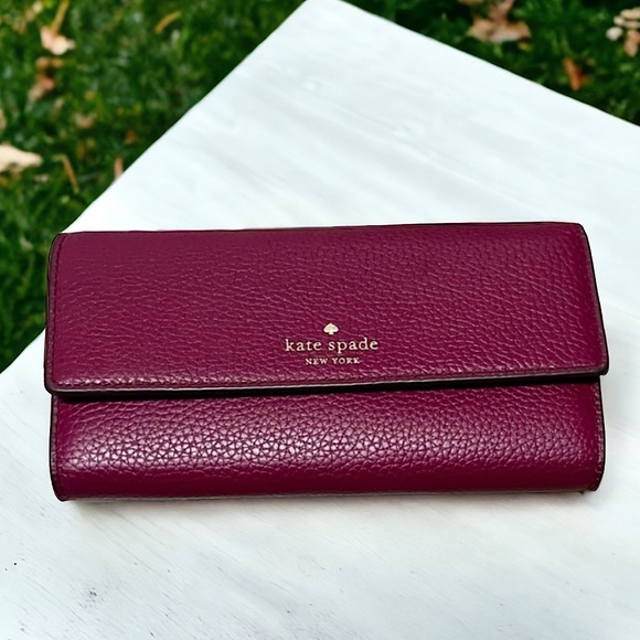 kate spade Handbags - NWT ♠️ Kate Spade blackberry Southport avenue pebbled leather Perfect maroon